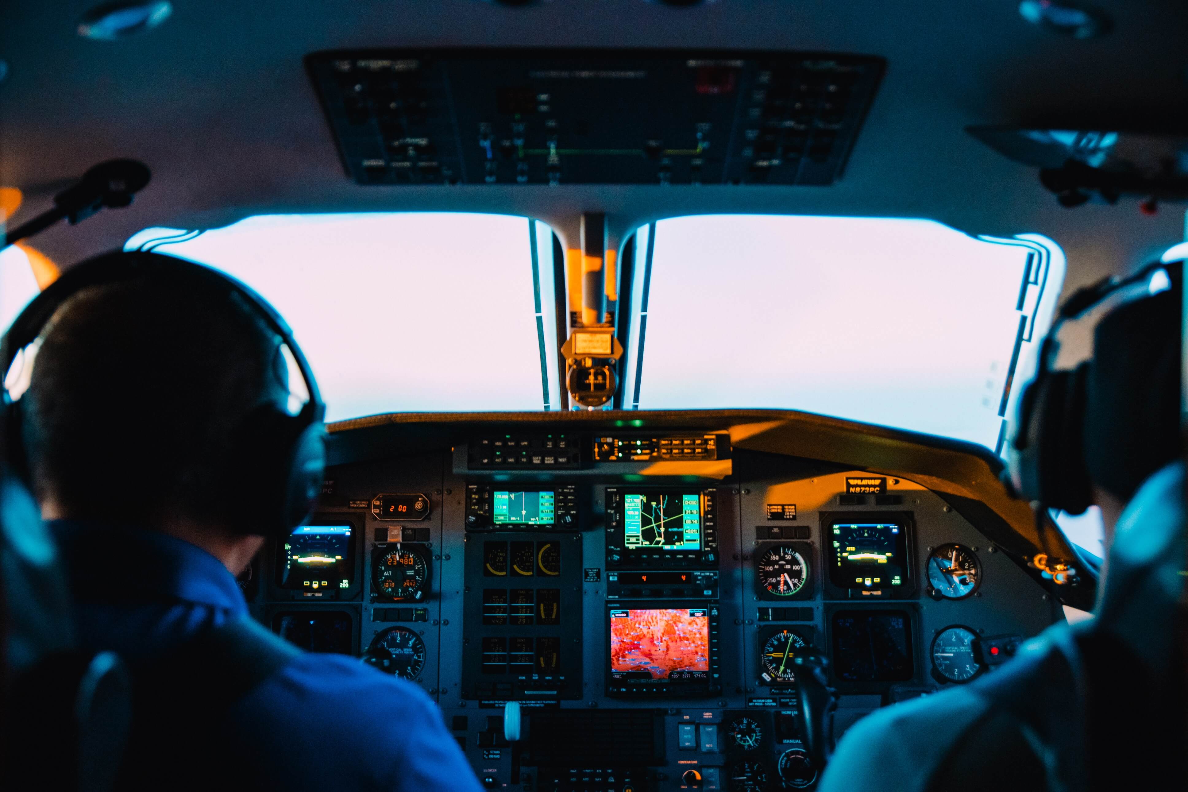 Airline Cockpit