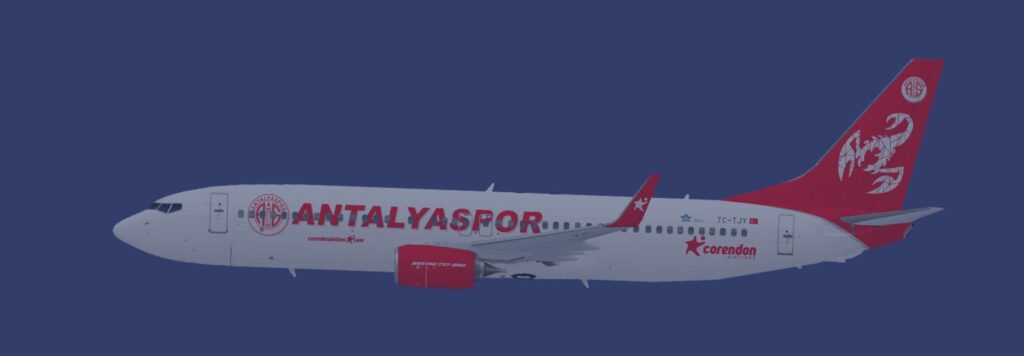 corendon airlines aircraft crew