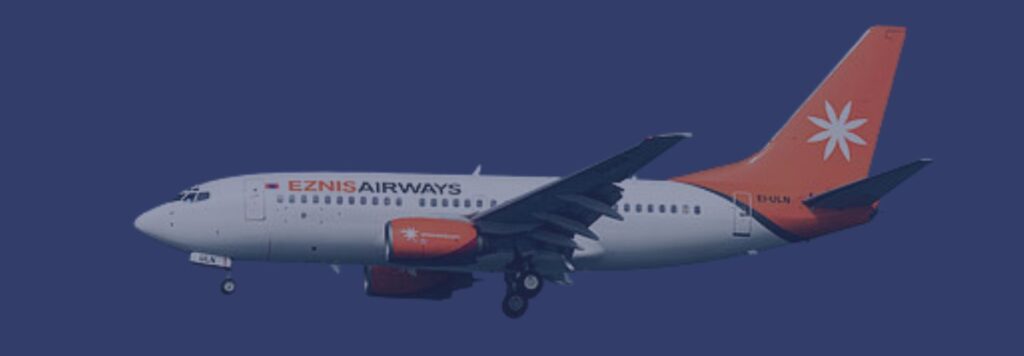 Eznis Airways aircraft