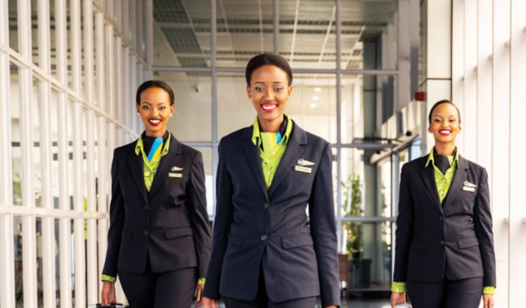RwandAir aircraft crew