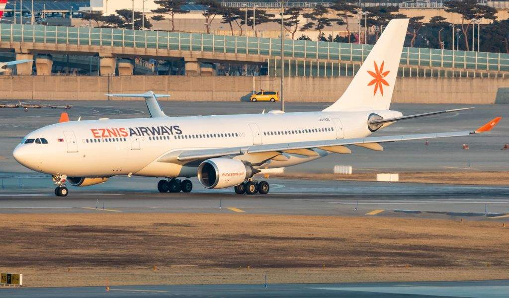 Eznis Airways aircraft