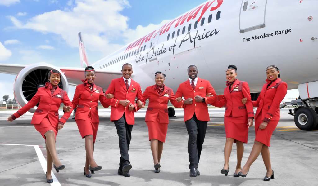 kenya airways aircraft