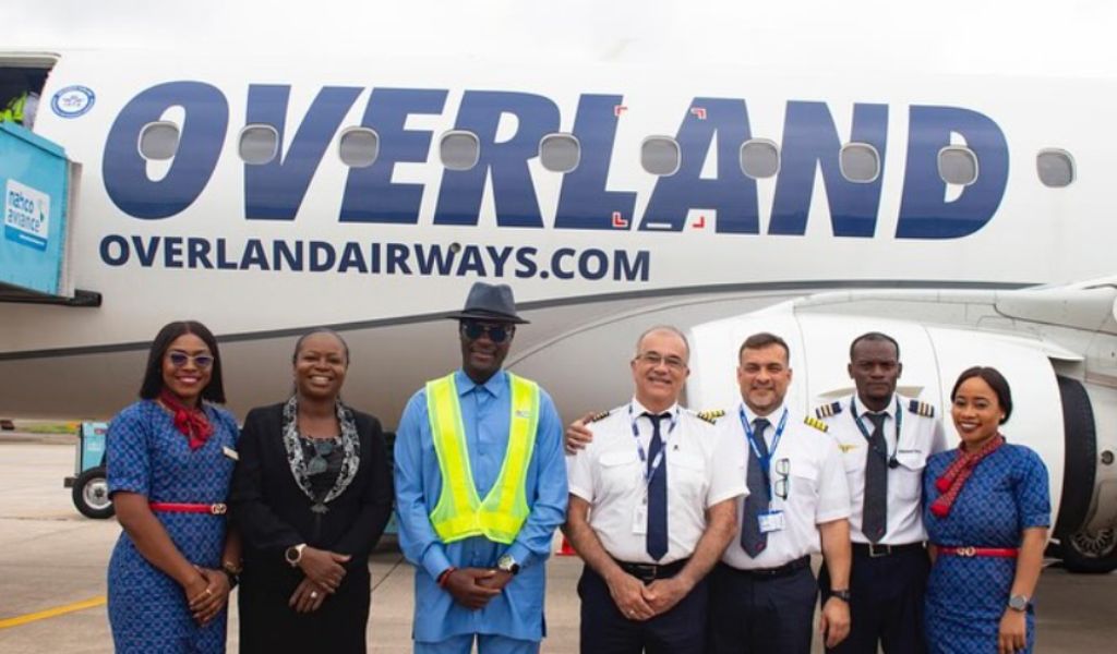 overland airways aircraft