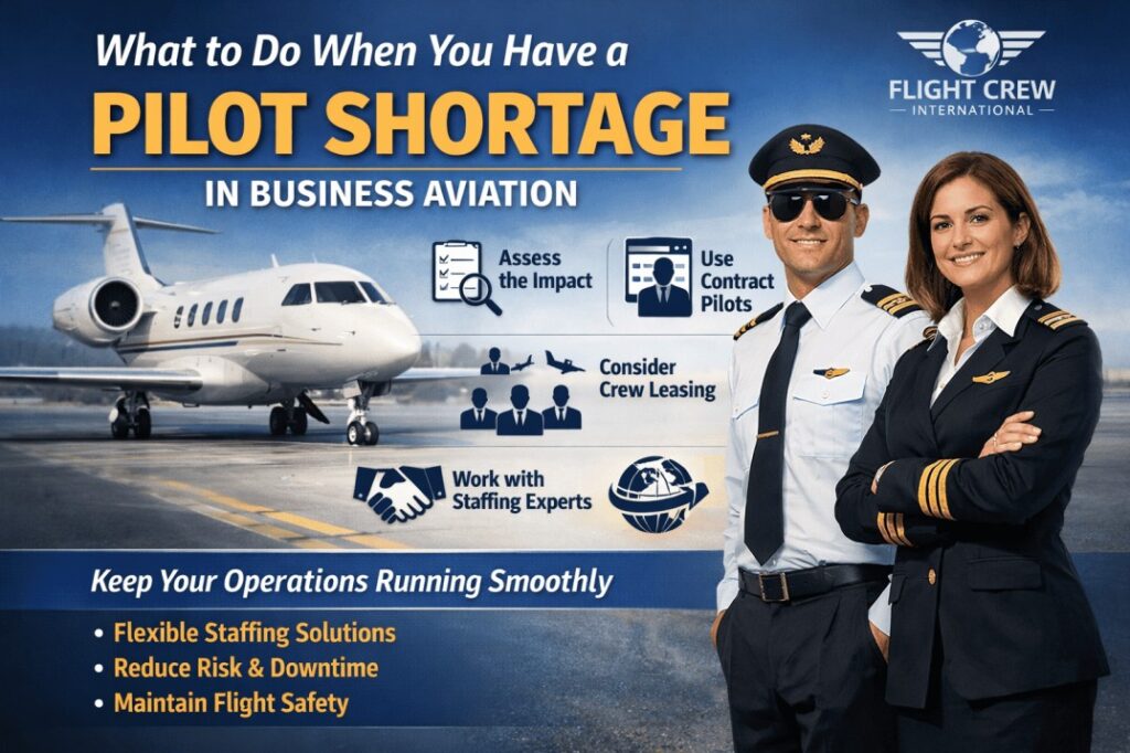 Pilot Shortage in Business Aviation