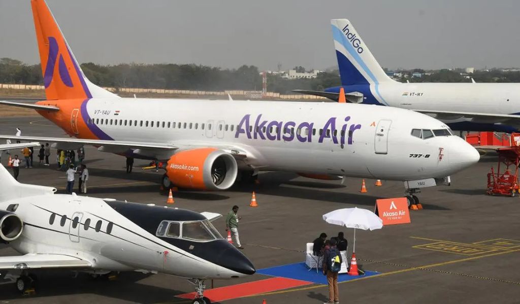 akasa air aircraft