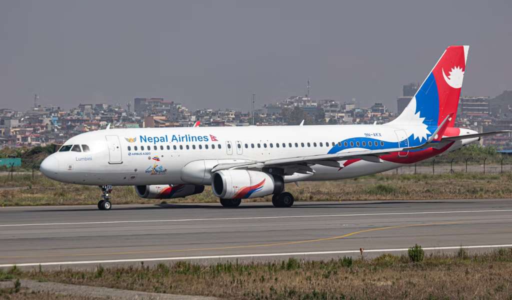 Nepal Airlines Pilot aircraft