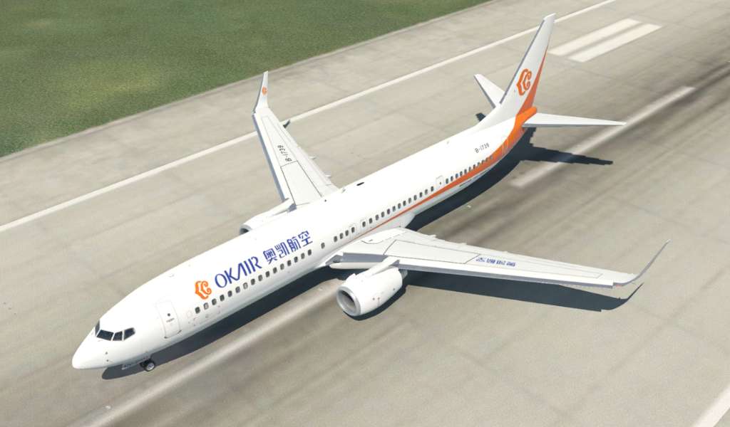 Okay Airways Pilot aircraft