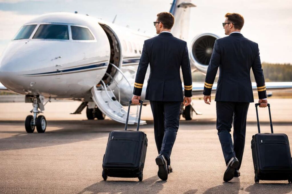 On-Demand Pilots for Business Jets