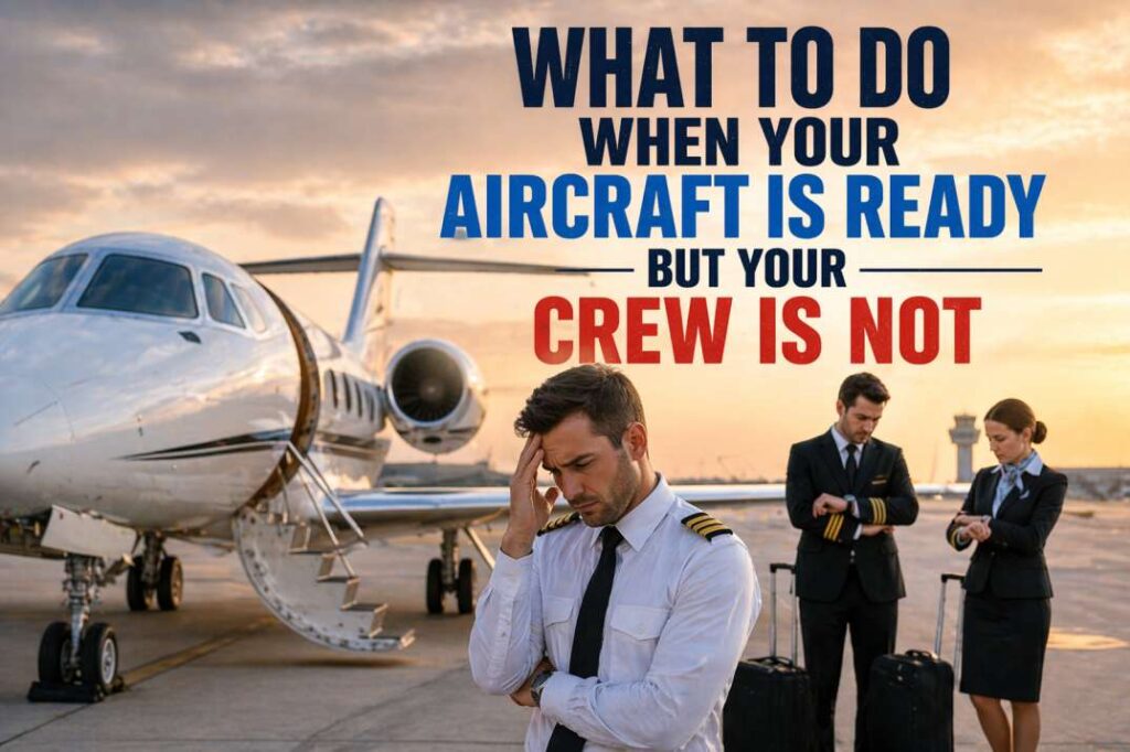 What to Do When Your Aircraft Is Ready but Your Crew Is Not