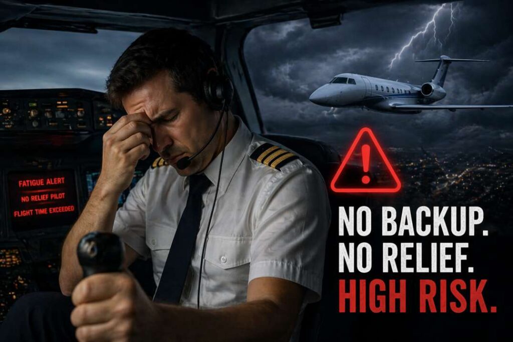 Don’t Have Backup Pilots in Business Aviation