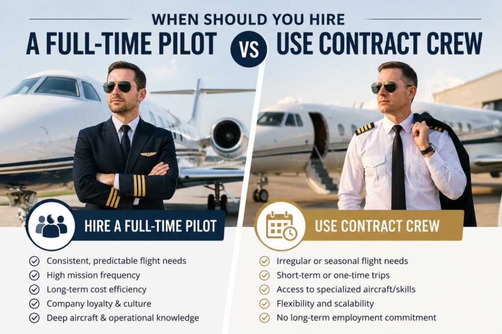 When Should You Hire a Full-Time Pilot