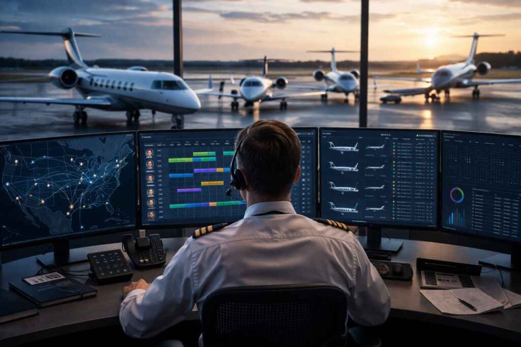 Pilot Availability Across Multiple Aircraft in Business Aviation