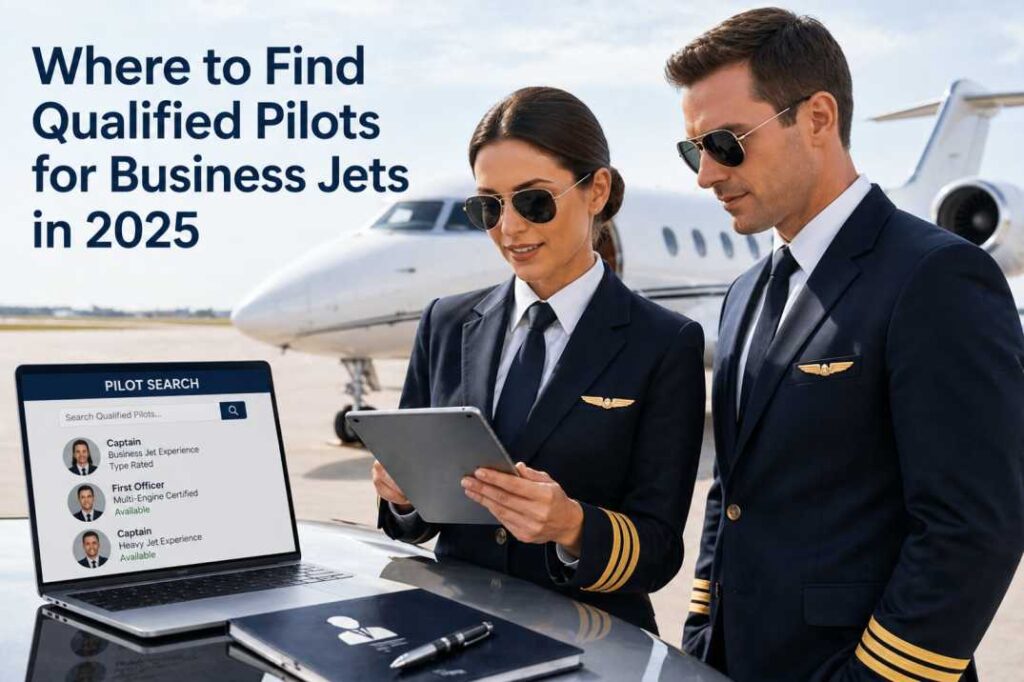 Where to Find Qualified Pilots for Business Jets