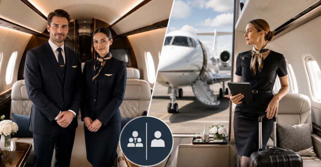 Full‑Time vs. Contract Cabin Crew for Private Jets