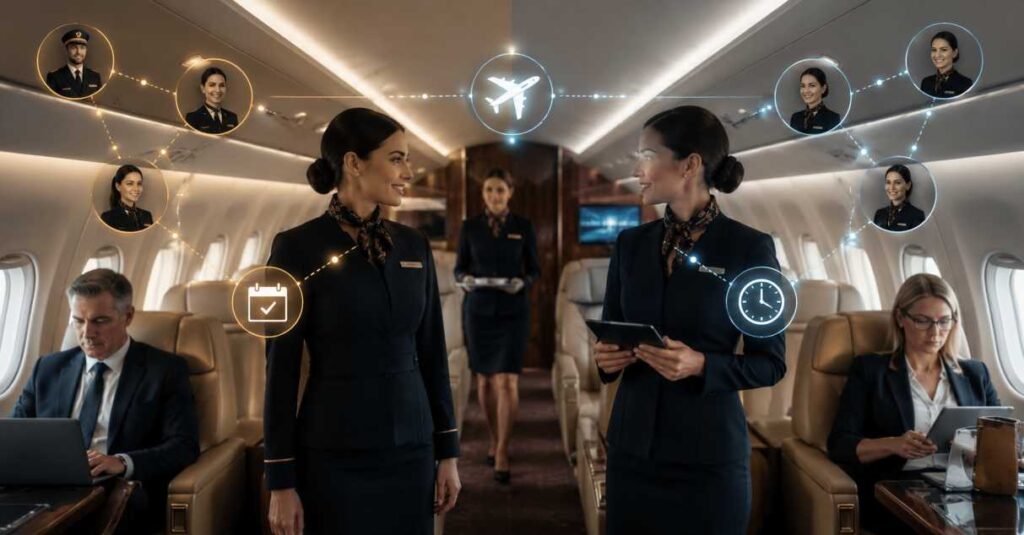 orporate Flight Departments Are Blending Permanent