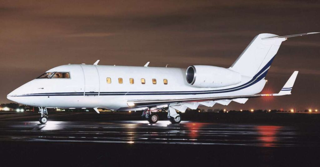 CL600 aircraft