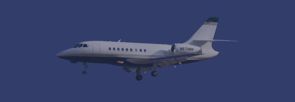 Falcon 2000EX EASY/2000DX aircraft
