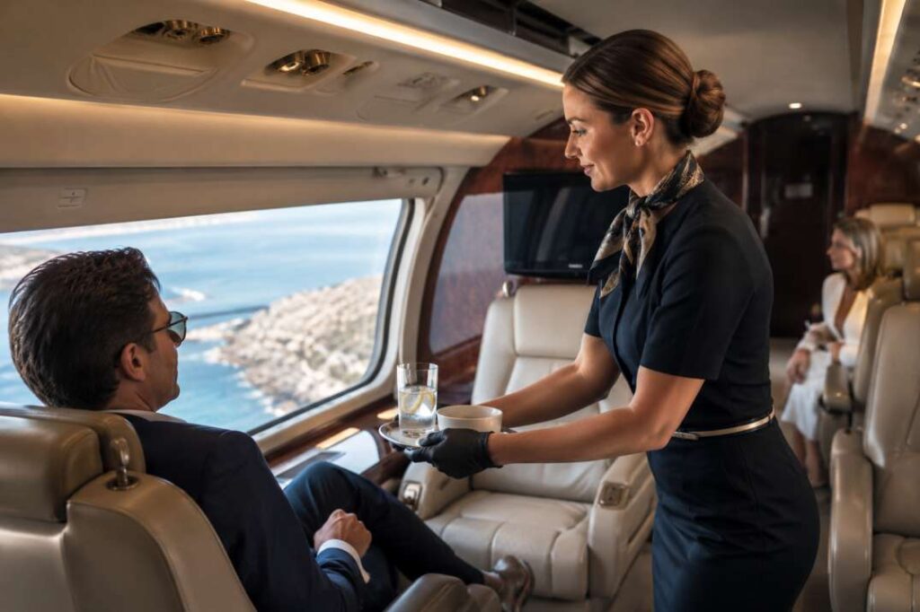 VIP Helicopter Cabin Crew