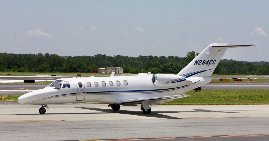 Citation CJ aircraft