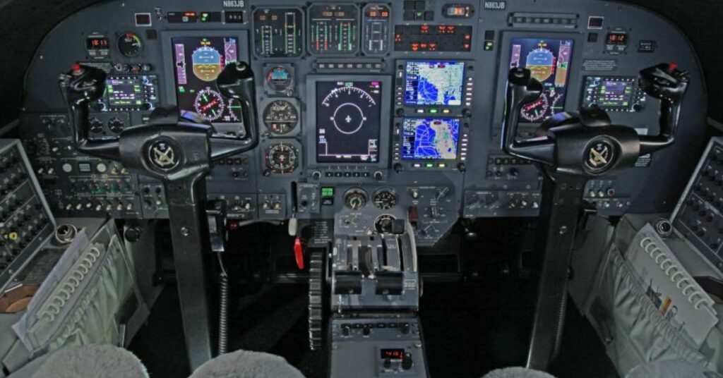 Cessna Citation cockpit