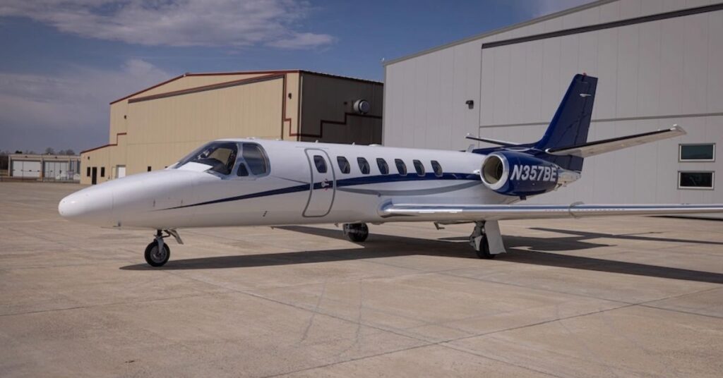 Cessna Citation X aircraft