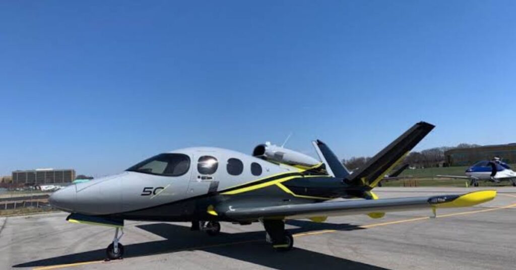 cirrus Vision SF50 aircraft