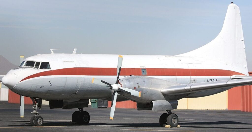 Convair CV 640 aircraft