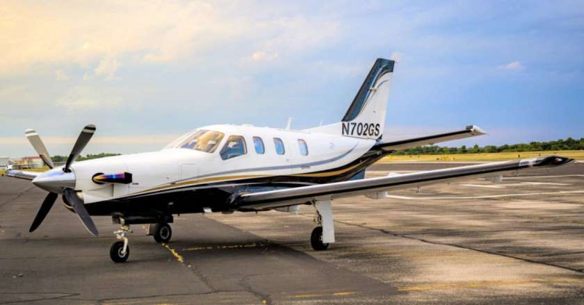Daher TBM-700 aircraft