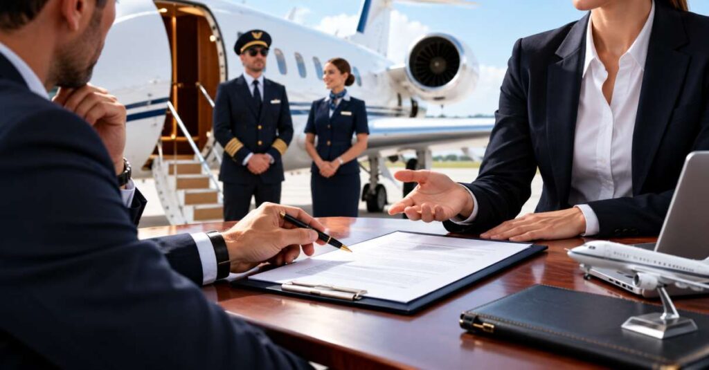 Private Jet Contract Consultation