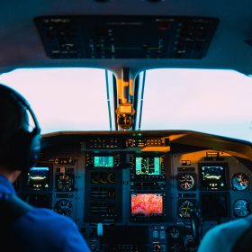 Airline Cockpit